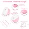 Clay Bead Spinner and Seed Bead Spinner, 2-in-1 Electric Bead Spinner for Jewelry Making, Bracelet Spinner and Necklace Making Machine with Bead Needles and Thread (Pink)
